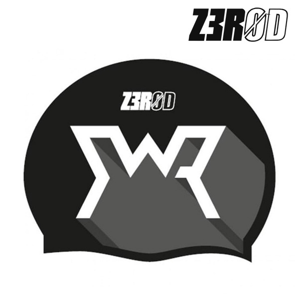 제로드 스윔런 블랙 실리콘 스윔 캡 ZEROD SWR BLACK SWIM CAP